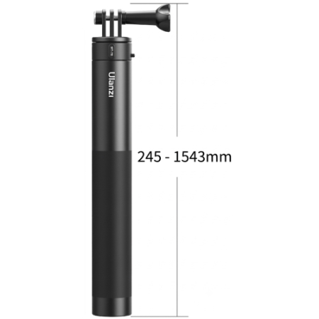 Ulanzi MT-76 (C017GBB1) - selfie stick z szybkozłączką do kamer sportowych - długość robocza